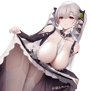 You have my gratitude, sir knight~ (I want to be a princess who tease her knights by lifting skirt too much)