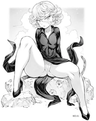 Tatsumaki proves she wears panties [One-Punch Man] (Mogudan)