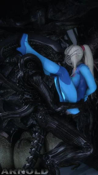 Wrong planet (Samus Aran, Metroid) [Arnoldthehero]