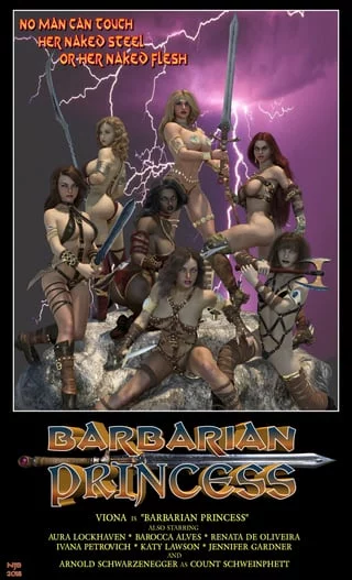 Barbarian Princess (Nathanomir - link to the original post on DeviantArt in the comments)
