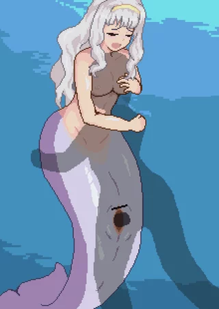 Mermaids can get creampied