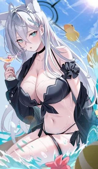Swimsuit Shiroko