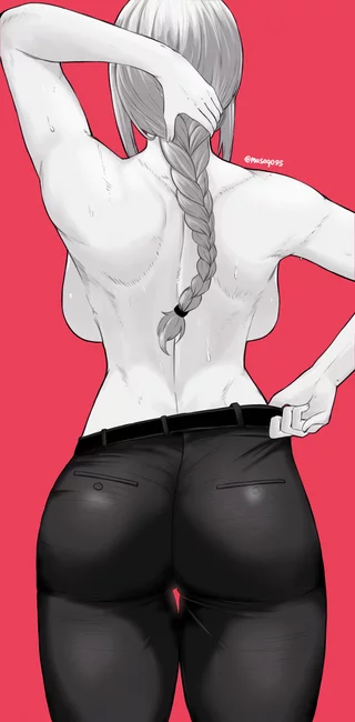 Makima back [Chainsaw Man]