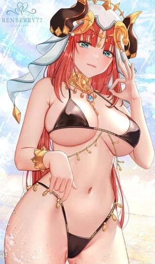 Black Swimsuit Nilou