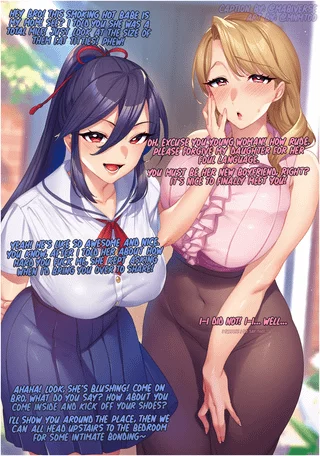 The apple doesn't fall far from the tree. [Mother and Daughter] [Milf] [Imminent Sex] [Threesome]