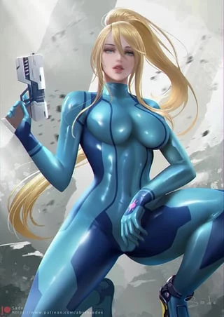 Samus Aran In Her Zero Suit (Sade Abyss) [Metroid]
