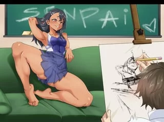 Nagatoro Posing for Picture. Drawn by My Artist - Marco