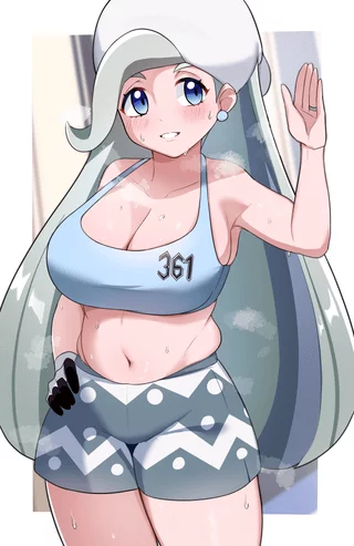 Getting sweaty with the milfy (Melony)