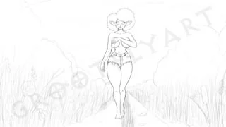Country Doe sketch by Me (Grootfly) [Original]