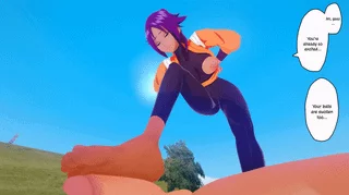 Yoruichi Animation [Artist: PrettyCube]