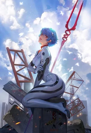 Rei Ayanami Beauty (Fan Yang) [Evangelion]