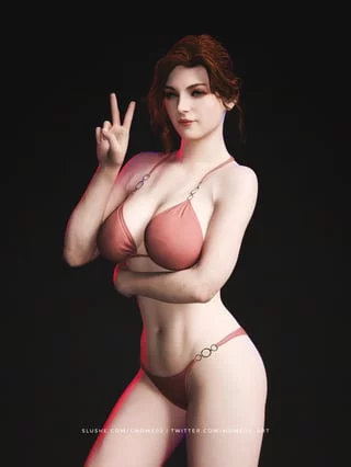 Red Head Ashley Graham (nome02_art) [Resident Evil]