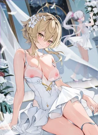 Lumine's cute smile