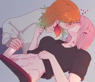 Sometimes all I need is a pretty girlfriend to take care of my hard girlcock~