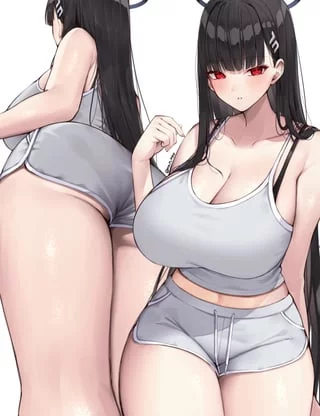Mommy Rio (ﾓﾉ!!) [Blue Archive]