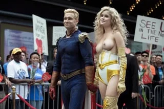 Starlight with Homelander