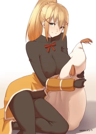 Sleeping With Darkness (Kuroneko Pantsu) [Konosuba]