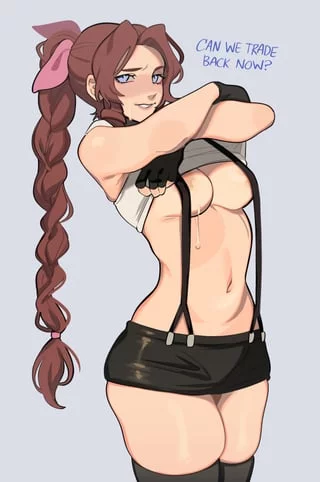 (Aerith) or Tifa? The fantasy can get confusing, but a hole is a hole