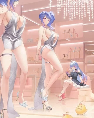 I really like this pair, can you make discount?~ (I want to be your seductive customer)