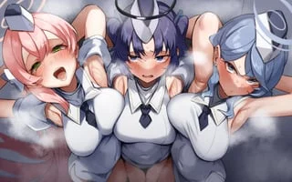 Surrounded by sweaty pits~ ( Twitter Artist @Muuchansan18 )