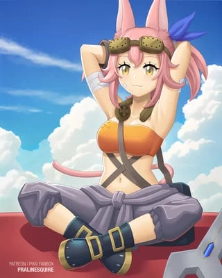 Kemonomimi with smooth pits (yu-Gi-Oh! Card Game) [Pralinesquire]