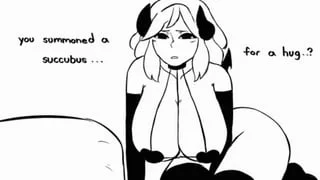“You mean you summoned me for a hug?” (We need a flair for wholesome/gentle)