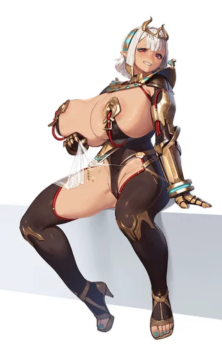 Hathor Teasing (Beeeeen) [Last Origin]