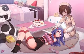 Is this what girls do at sleepovers?