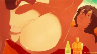 I want try be like her this summer and try go on some beach and saw how many cocks I can take in one day with my ass.