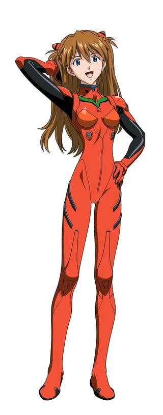 Asuka plugsuit cameltoe [Neon Genesis Evangelion]