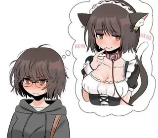 "I-I am not a neet, man! I just stay home and play games a lot!" I want to be your NEET friend who secretly wants to be a catgirl