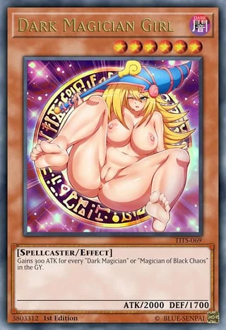 The hot Dark Magician Girl
