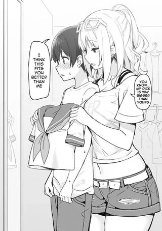 “You really think it would look good?” My futa friend is turning me into a hood girl