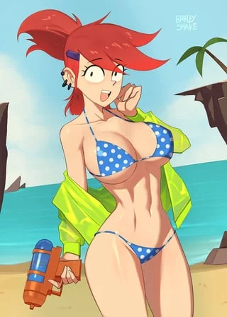 Frankie's officially ready for summer! (Barleyshake) [Foster's Home for Imaginary Friends]