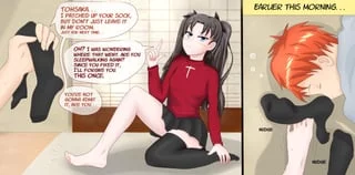 Rin's sock [Fate/stay night]