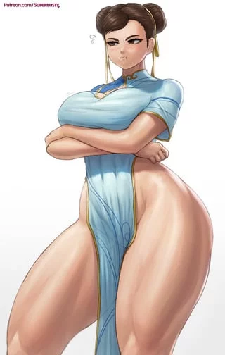 Legendary Chun-Li thighs (SuperBusty) [Street Fighter]