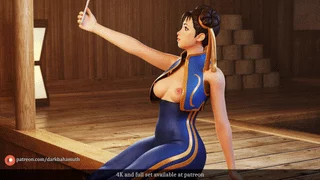 Chun Li takes a selfie (Darkbahamuth) [Street Fighter]