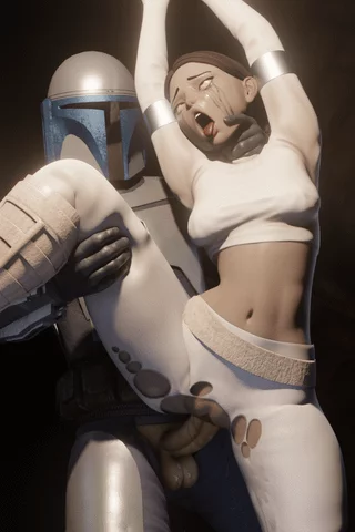 I thought that if we just talked face to face I could negotiate with the Bounty Hunter. Turns out he’s a master of aggressive negotiations.