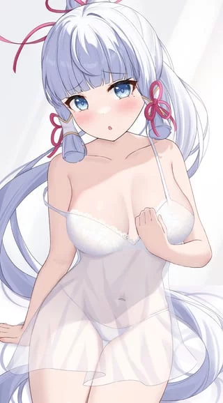 White lingerie