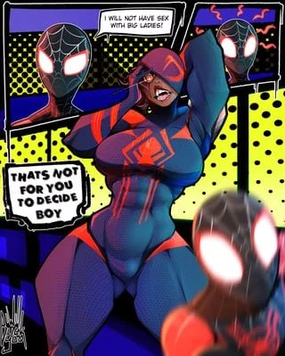 Miguel O'Hara "genderbend" (IMnotBUCK) [Marvel]