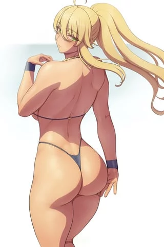 Bikini Artoria (lvl) [FGO]