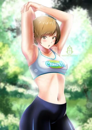 Chie Stretching [Persona 4]