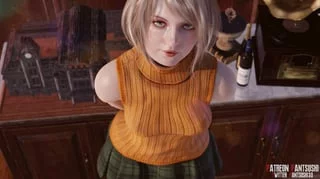 Ashley taken from behind [Resident Evil] (Pantsushi)