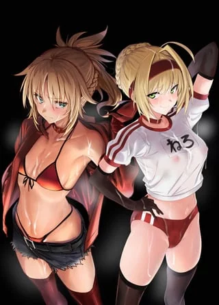 Mordred and Nero Claudius (Ulrich) [Fate Series]