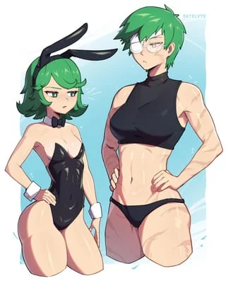 Maki and Tatsumaki [Onepunch / Jujutsu Kaisen] (Satelyte_Art)