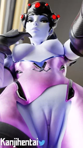 Widowmaker close up (Kanjihentai)