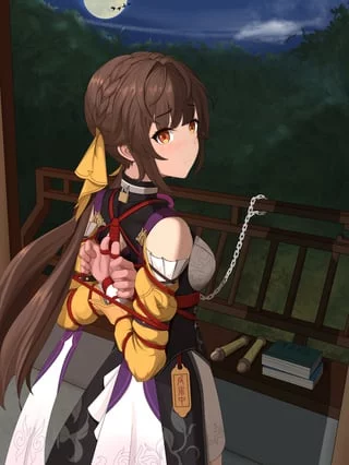 At least she has a nice view