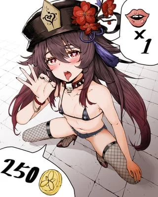 "Pshh hey there sir~! Interested in some fun~?"