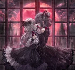 I want to be a newly converted vampire in a minor house, who caught the attention of the heir to a larger house…
