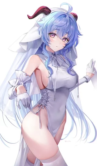 Bride Ganyu [Genshin Impact]